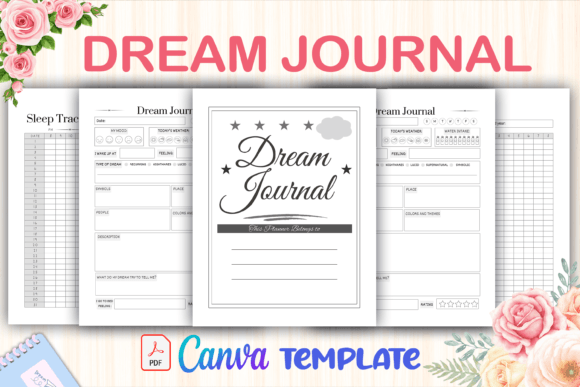 Download Dream Journal Canva Template - Premium Resources